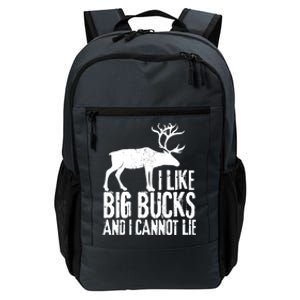 Distressed Hunting Cute Gift I Like Big Bucks And I Cannot Lie Meaningful Gift Daily Commute Backpack