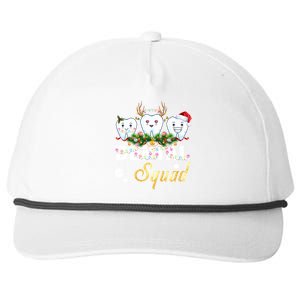 Dentist Hygienist Christmas Dental Squad Cute Gift Snapback Five-Panel Rope Hat