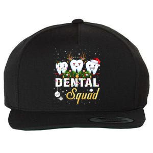 Dentist Hygienist Christmas Dental Squad Cute Gift Wool Snapback Cap