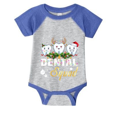 Dentist Hygienist Christmas Dental Squad Cute Gift Infant Baby Jersey Bodysuit