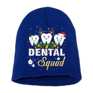 Dentist Hygienist Christmas Dental Squad Cute Gift Short Acrylic Beanie