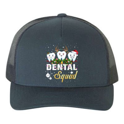 Dentist Hygienist Christmas Dental Squad Cute Gift Yupoong Adult 5-Panel Trucker Hat