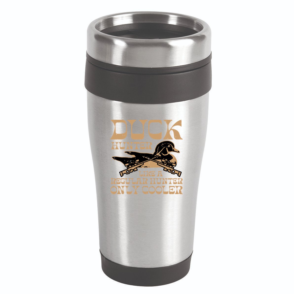 Duck Hunter Cooler Funny Waterfowl Hunting 16oz Travel Tumbler