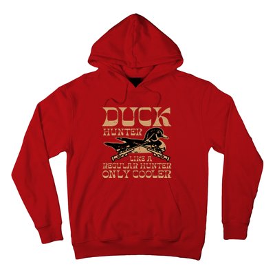 Duck Hunter Cooler Funny Waterfowl Hunting Hoodie