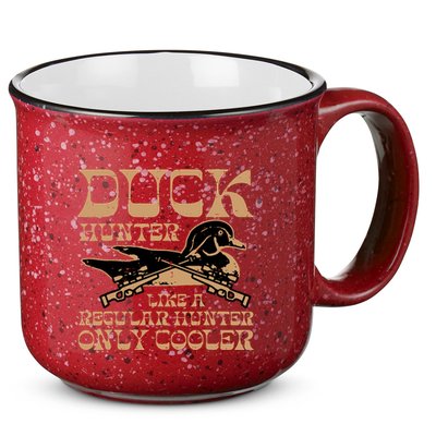 Duck Hunter Cooler Funny Waterfowl Hunting 15oz Campfire Ceramic Mug