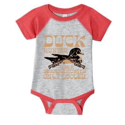 Duck Hunter Cooler Funny Waterfowl Hunting Infant Baby Jersey Bodysuit