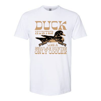 Duck Hunter Cooler Funny Waterfowl Hunting Softstyle CVC T-Shirt