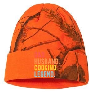 Dad Husband Cooking Legend Retro Chef Dad Gift Kati Licensed 12" Camo Beanie