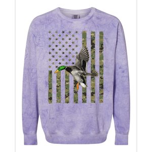 Duck Hunting Design Goose Hunt Duck Hunter Colorblast Crewneck Sweatshirt