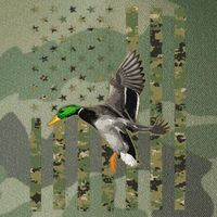 Duck Hunting Design Goose Hunt Duck Hunter Legacy Tie Dye Trucker Hat