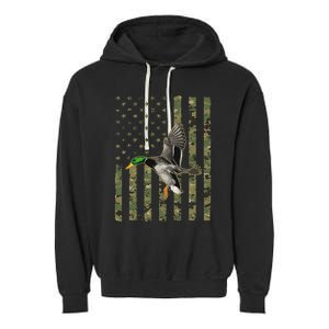 Duck Hunting Design Goose Hunt Duck Hunter Garment-Dyed Fleece Hoodie