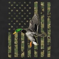 Duck Hunting Design Goose Hunt Duck Hunter 7 Panel Mesh Trucker Snapback Hat