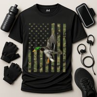 Duck Hunting Design Goose Hunt Duck Hunter Performance Shirt