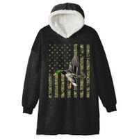 Duck Hunting Design Goose Hunt Duck Hunter Hooded Wearable Blanket