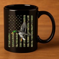 Duck Hunting Design Goose Hunt Duck Hunter 11oz C Handle Ceramic Mug