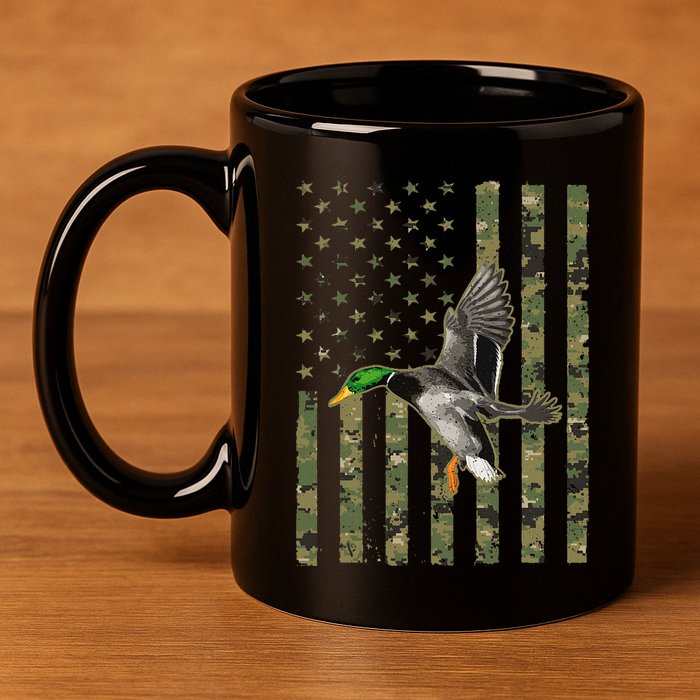 Duck Hunting Design Goose Hunt Duck Hunter 11oz C Handle Ceramic Mug
