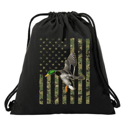 Duck Hunting Design Goose Hunt Duck Hunter Drawstring Bag