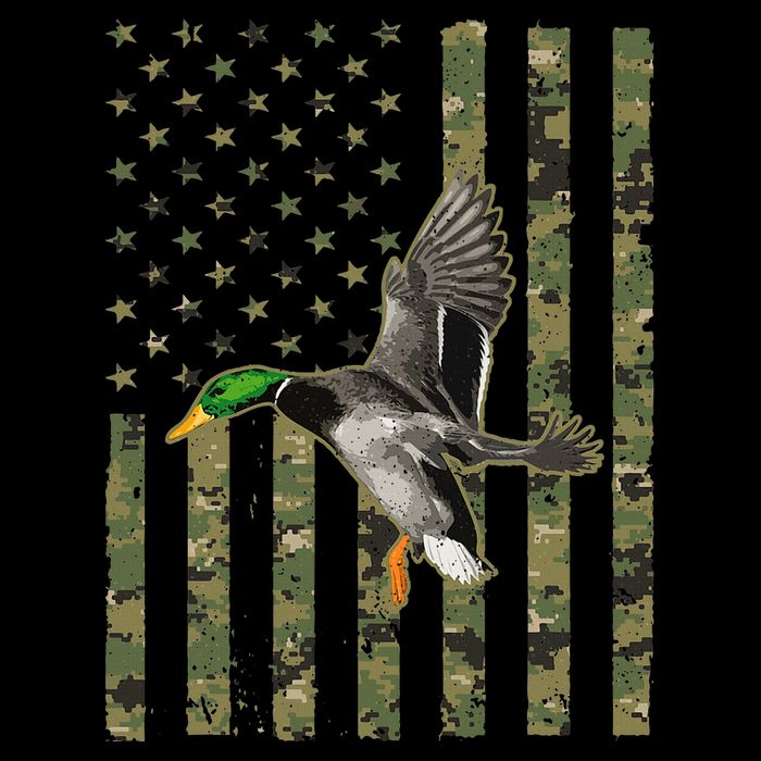 Duck Hunting Design Goose Hunt Duck Hunter Drawstring Bag
