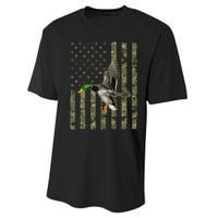 Duck Hunting Design Goose Hunt Duck Hunter Performance Sprint T-Shirt