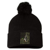 Duck Hunting Design Goose Hunt Duck Hunter Pom Pom 12in Knit Beanie