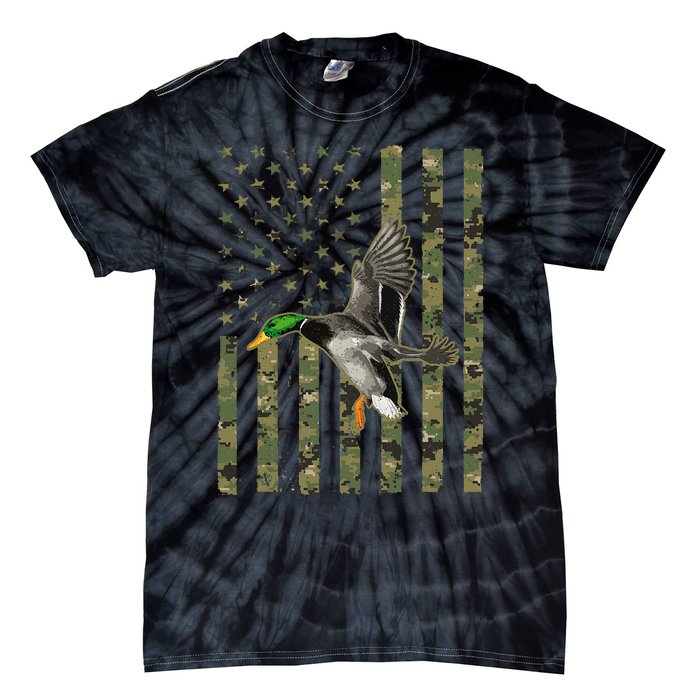 Duck Hunting Design Goose Hunt Duck Hunter Tie-Dye T-Shirt