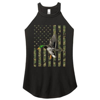 Duck Hunting Design Goose Hunt Duck Hunter Women's Perfect Tri Rocker Tank