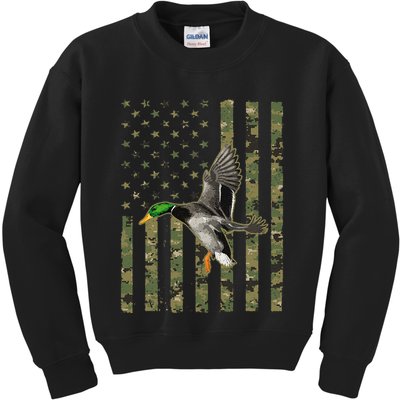Duck Hunting Design Goose Hunt Duck Hunter Kids Sweatshirt