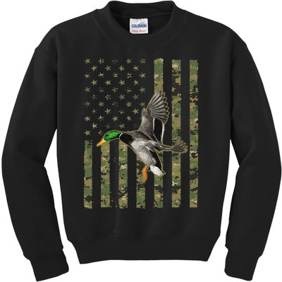 Duck Hunting Design Goose Hunt Duck Hunter Kids Sweatshirt