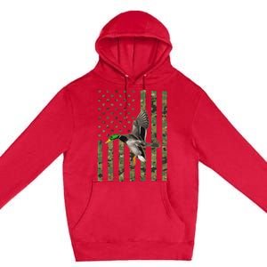 Duck Hunting Design Goose Hunt Duck Hunter Premium Pullover Hoodie