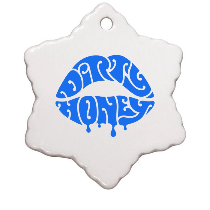 Dirty Honey Ceramic Star Ornament