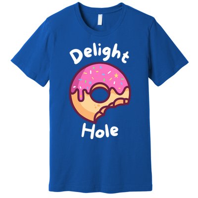 Delight Hole Donut Sprinkles Doughnut Fried Dough Sweet Gift Premium T-Shirt