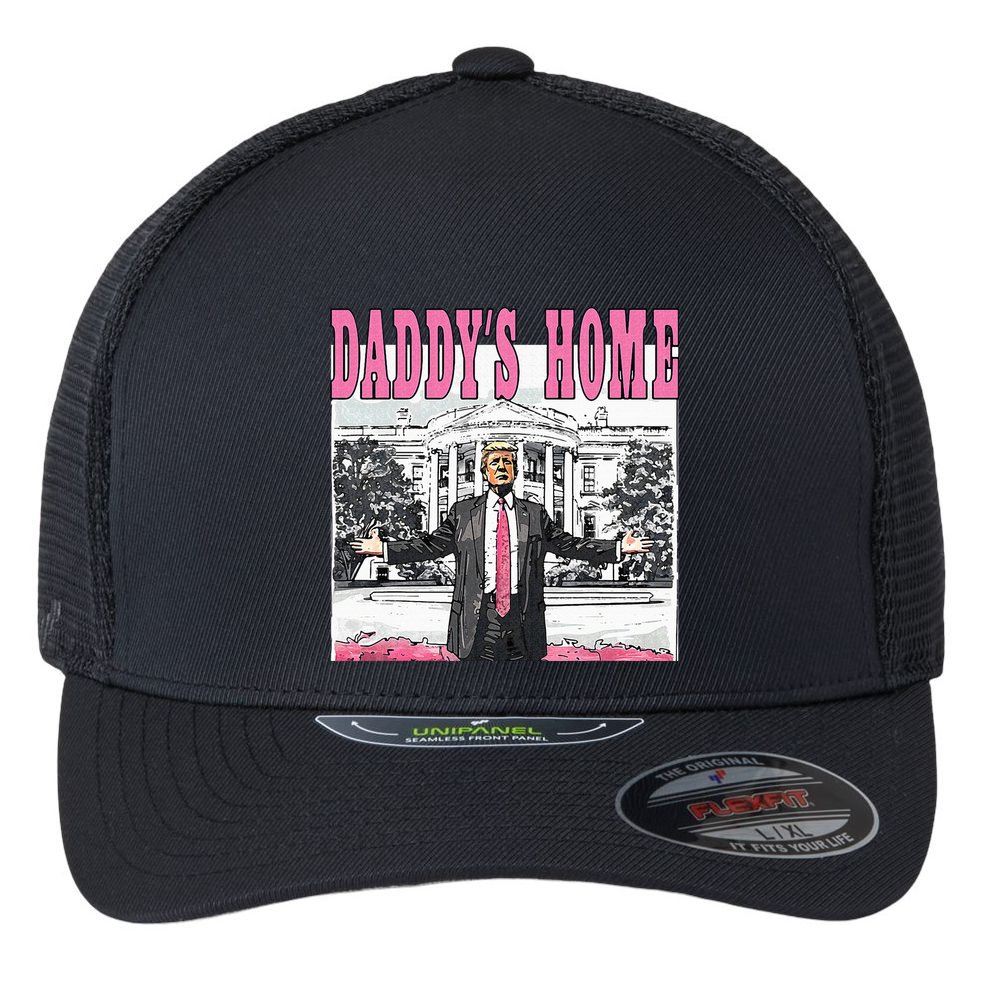 Daddys Home Flexfit Unipanel Trucker Cap