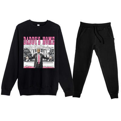 Daddys Home Premium Crewneck Sweatsuit Set