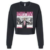 Daddys Home Cropped Pullover Crew