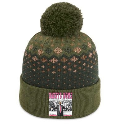 Daddys Home The Baniff Cuffed Pom Beanie