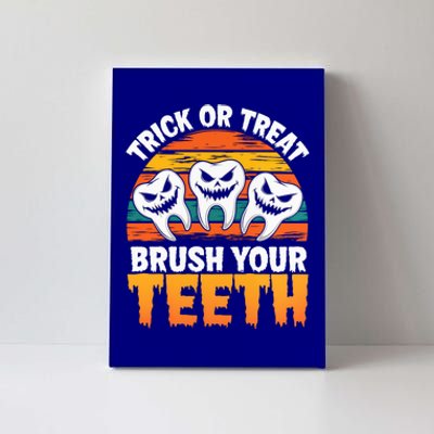 Dental Halloween Dentist Gift Canvas