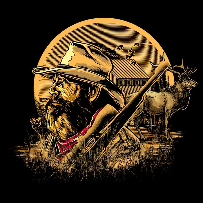 Deer Hunter Kids Long Sleeve Shirt