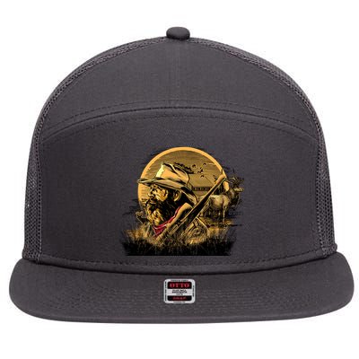 Deer Hunter 7 Panel Mesh Trucker Snapback Hat