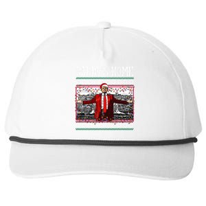 Daddys Home Donald Trump Christmas Snapback Five-Panel Rope Hat