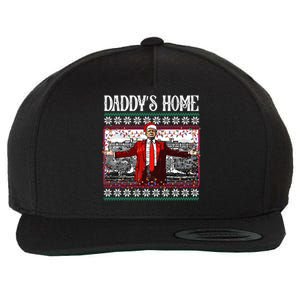 Daddys Home Donald Trump Christmas Wool Snapback Cap