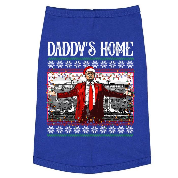 Daddys Home Donald Trump Christmas Doggie Tank