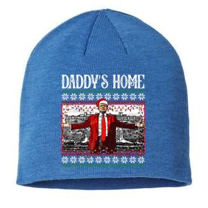 Daddys Home Donald Trump Christmas Sustainable Beanie