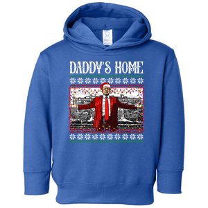 Daddys Home Donald Trump Christmas Toddler Hoodie