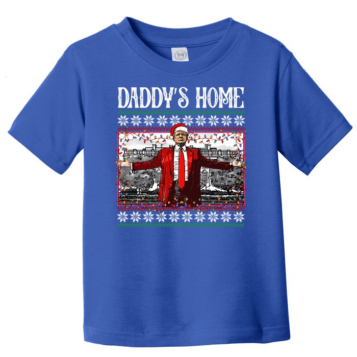 Daddys Home Donald Trump Christmas Toddler T-Shirt