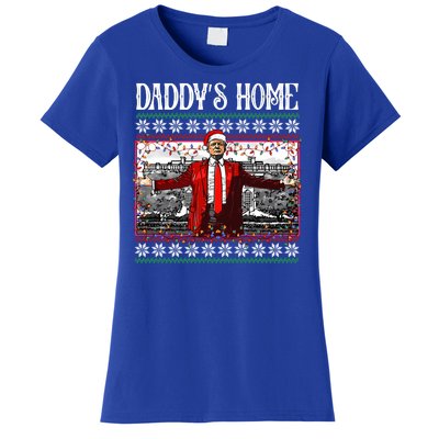 Daddys Home Donald Trump Christmas Women's T-Shirt