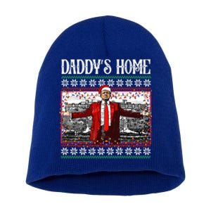 Daddys Home Donald Trump Christmas Short Acrylic Beanie