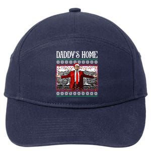 Daddys Home Donald Trump Christmas 7-Panel Snapback Hat