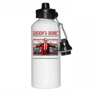 Daddys Home Donald Trump Christmas Aluminum Water Bottle