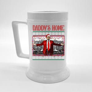 Daddys Home Donald Trump Christmas Beer Stein