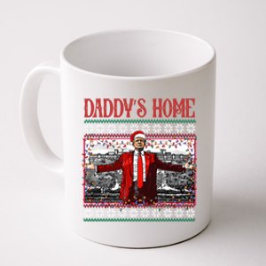 Daddys Home Donald Trump Christmas Coffee Mug